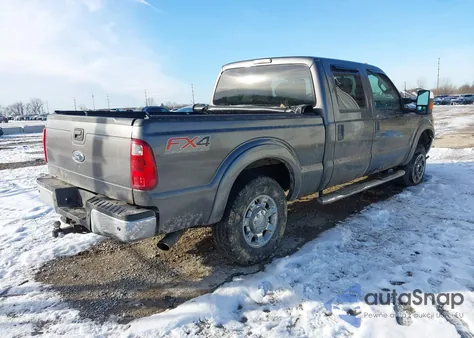 2013 Ford F-250 Xlt из США, поврежденный, VIN 1FT7W2B60DEA21286